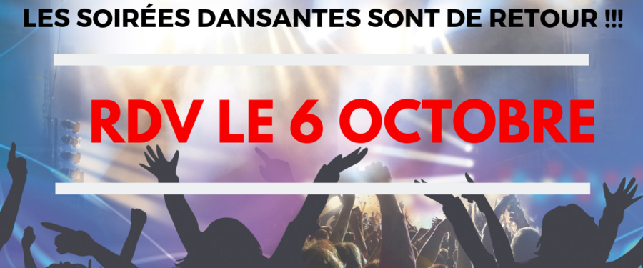 Reprise des soirées dansantes